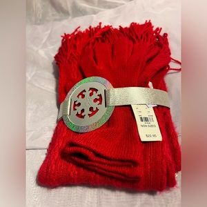 Scarf & Glove Set from New York & Company